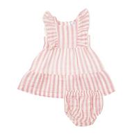 Angel Dear Kid's Picot Edged Dress + Diaper Cover