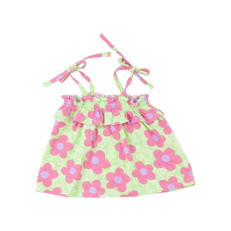 Angel Dear Kid's Ruffle Top & Bloomer - Daisy Pop