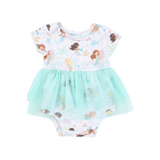 Angel Dear Kid's Twirly S/S Tutu Bodysuit Dress