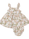 Angel Dear Kid's Paperbag Ruffle Sundress - Magnolias