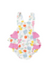 Angel Dear Kid's Ruffle Sunsuit - Freshly Picked Floral