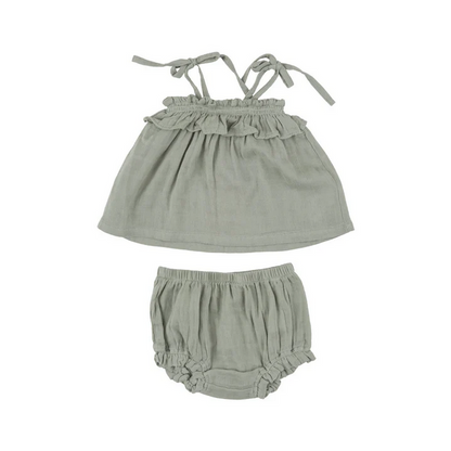 Angel Dear Kid's Ruffle Top & Bloomer