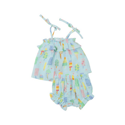 Angel Dear Kid's Ruffle Top & Bloomer