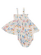 Angel Dear Kid's Smocked Top & Bloomer - Butterfly Patch