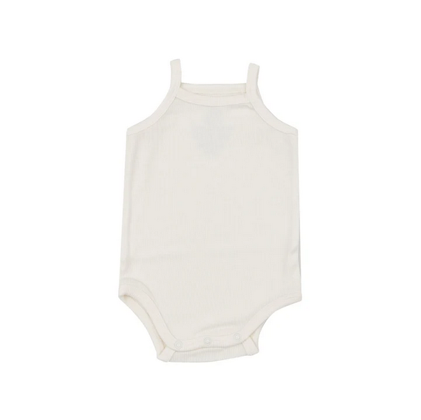 Angel Dear Kid's Rib Tank Bodysuit - Sugar Swizzle