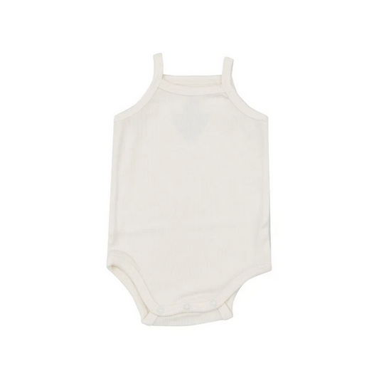 Angel Dear Kid's Rib Tank Bodysuit - Sugar Swizzle