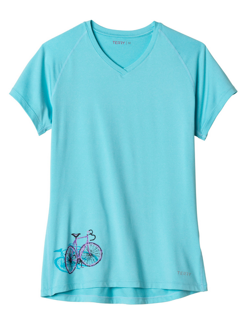 Terry Bicycles Women's Tech V Short Sleeve Bike Top