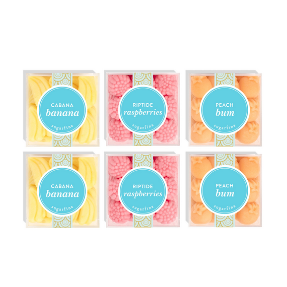 Sugarfina Instant Vacation Vibes Gummy - 6 Piece Party Pack