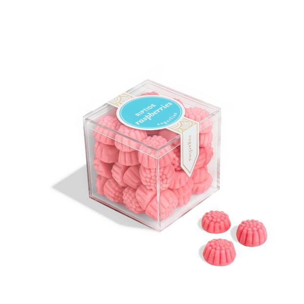 Sugarfina Riptide Raspberries Gummy - Small Candy Cube