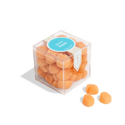 Sugarfina Peach Bum Gummy - Small Candy Cube
