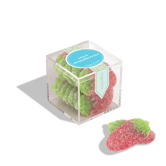 Sugarfina Sour Strawberries Candy Cube