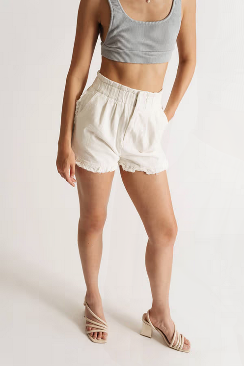 Tobi Women's Lucinda Paperbag Shorts