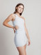 Tobi Women's Cold Looks One Shoulder Bodycon Mini Dress - Light Blue