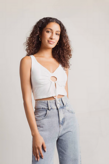 Tobi Women's Tell Me It All Crop Top