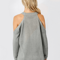 Tobi Women's Alia Cold Shoulder Sweater