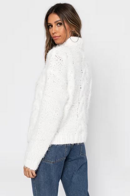 Tobi Women's Come With Me Turtle Neck Sweater