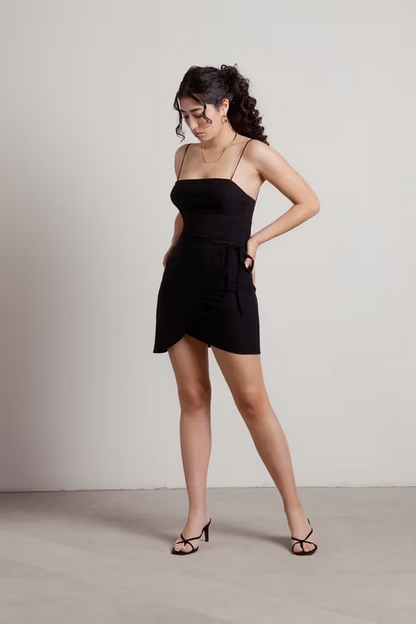 Tobi Women's Here Again Cutout Bodycon Mini Dress - Black