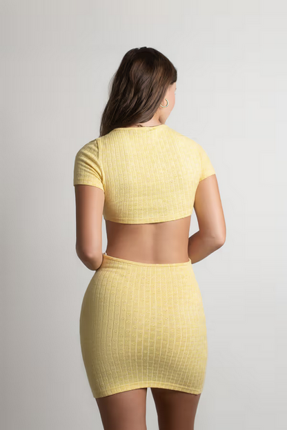 Tobi Women's Say It Again Cutout Bodycon Mini Dress