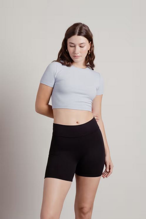 Tobi Women's Be Essential Crop Top