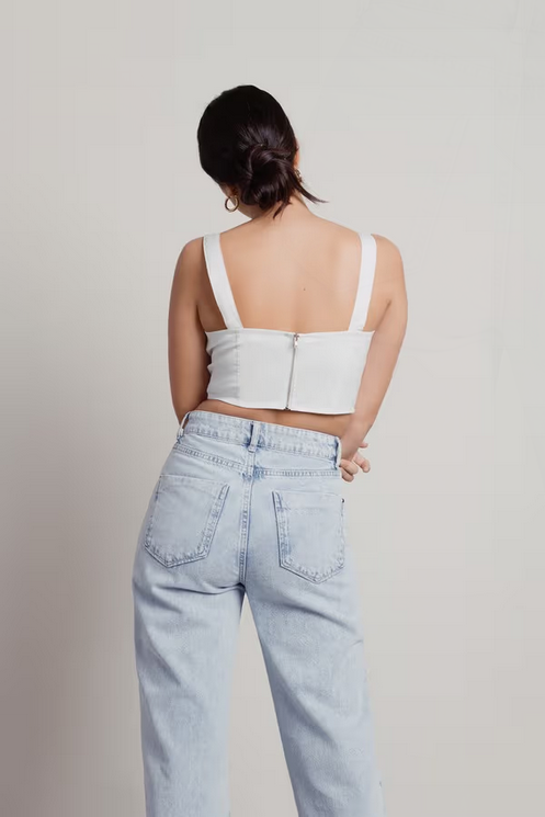 Tobi Women's Focus On Me Corset Top