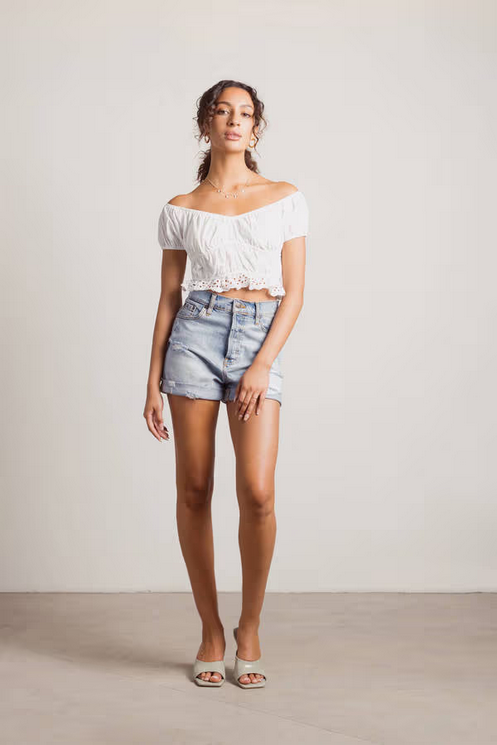 Tobi Women's Celia Crop Top