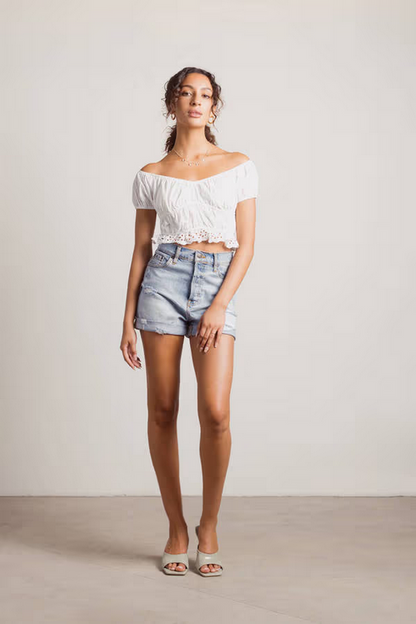 Tobi Women's Celia Crop Top