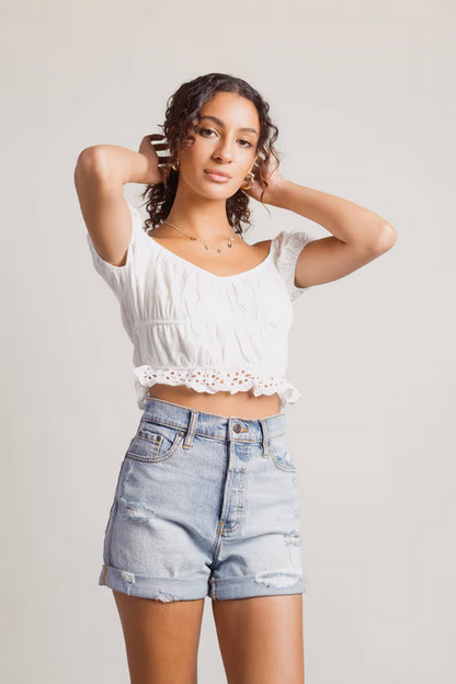 Tobi Women's Celia Crop Top