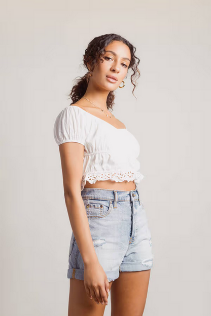 Tobi Women's Celia Crop Top