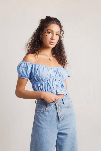Tobi Women's Celia Crop Top