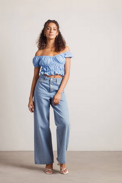 Tobi Women's Celia Crop Top