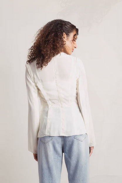 Tobi Women's Take Me Out Open Front Blouse