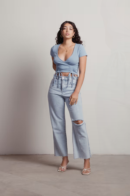 Tobi Women's Sweetie Crop Top