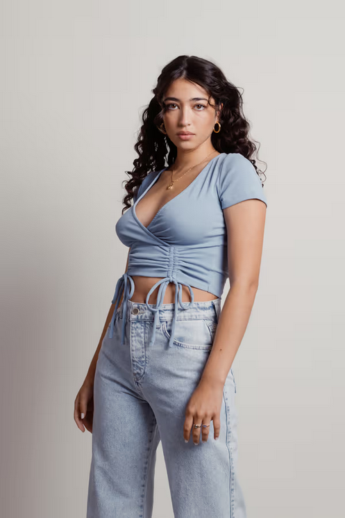 Tobi Women's Sweetie Crop Top