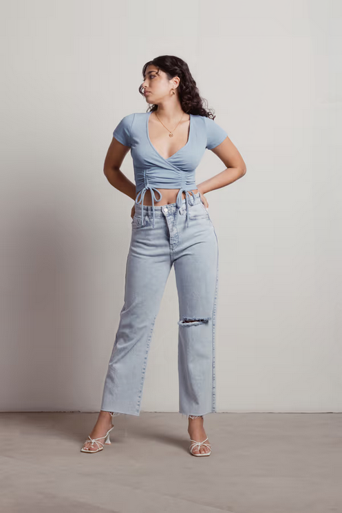 Tobi Women's Sweetie Crop Top