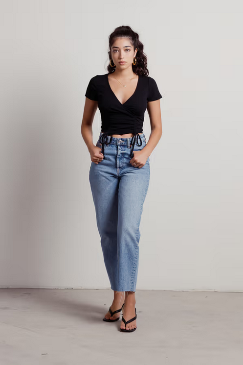 Tobi Women's Sweetie Crop Top
