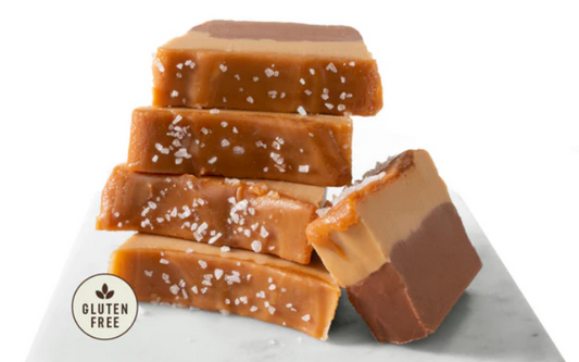 Chocolate Moonshine Co Bourbon Sea Salt Caramel Fudge