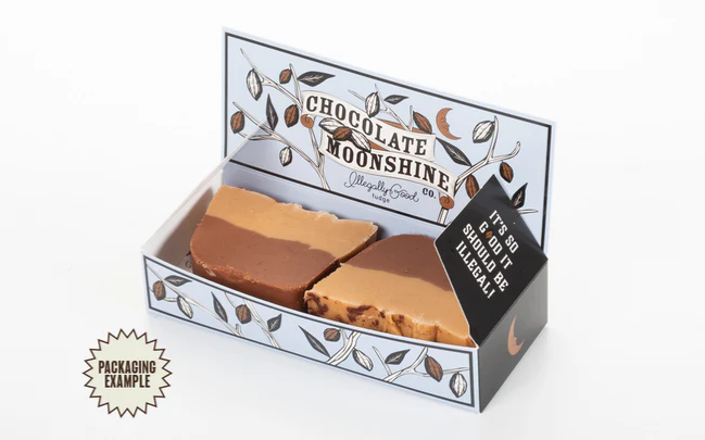 Chocolate Moonshine Co Rocky Road Fudge