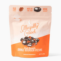 Chocolate Moonshine Co Orange Bourbon Pecans - Snacking Bag