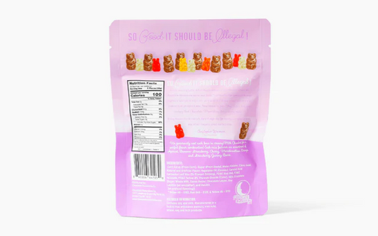 Chocolate Moonshine Co Chocolate Covered Gummy Bears - Snacking Bag