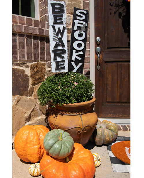 Decorator's Warehouse 36” Halloween Spooky/Beware Yard Stakes