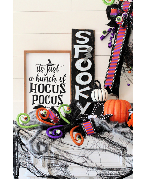 Decorator's Warehouse 36” Halloween Spooky/Beware Yard Stakes