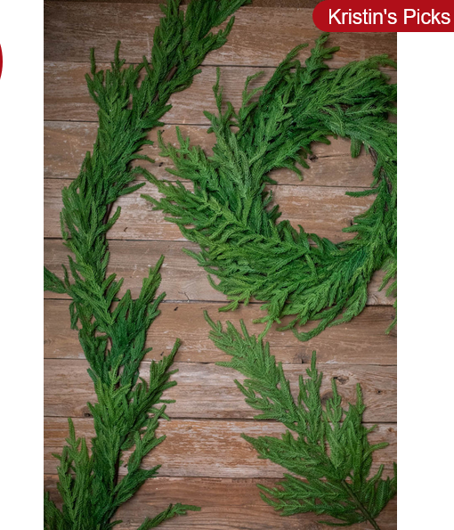 Decorator's Warehouse 38” Natural Touch Norfolk Pine Christmas Spray