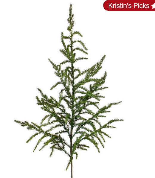 Decorator's Warehouse 38” Natural Touch Norfolk Pine Christmas Spray