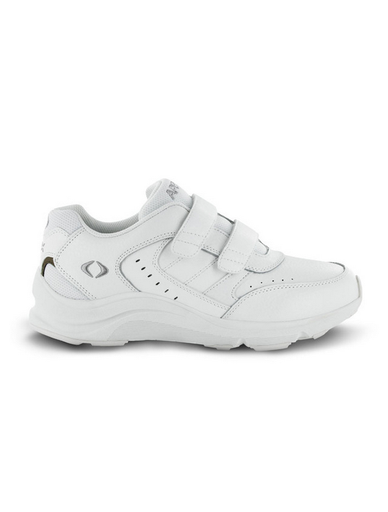 Apexfoot Men's Strap Walking Shoe - White