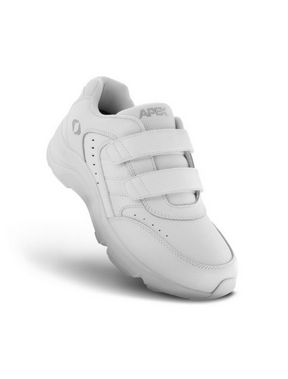 Apexfoot Men's Strap Walking Shoe - White