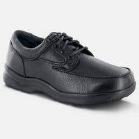 Apexfoot Men's Ariya Moc Toe Dress Shoe - Black