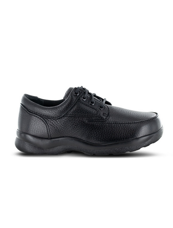 Apexfoot Men's Ariya Moc Toe Dress Shoe - Black