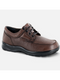 Apexfoot Men's Ariya Moc Toe Dress Shoe - Brown