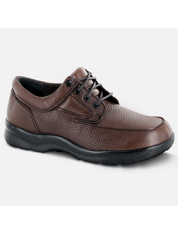 Apexfoot Men's Ariya Moc Toe Dress Shoe - Brown