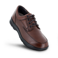 Apexfoot Men's Ariya Moc Toe Dress Shoe - Brown